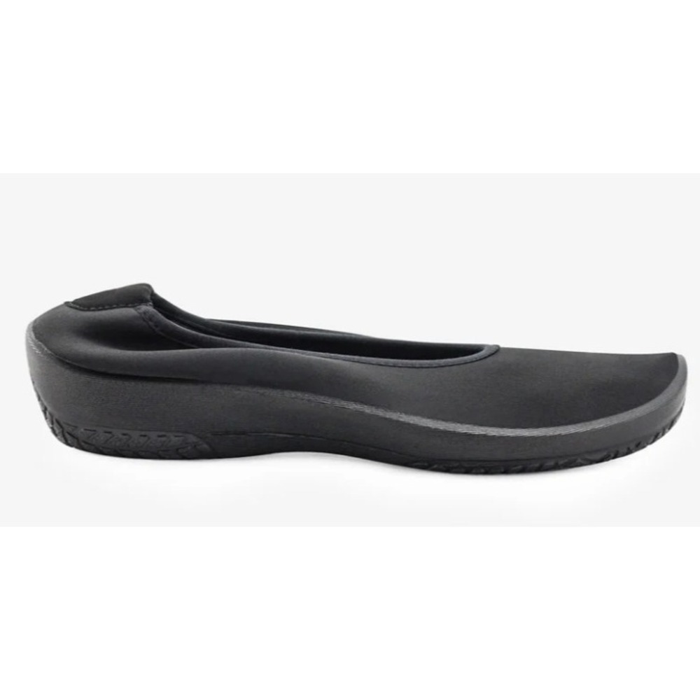 Arcopedico Lolita Black Lyra Ballet Flats 7.5 Comfort Minimalist Slip-On Capsule